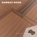 Co-Extrusion Capped Wood Plastic Composite WPC Decking Water Proof Engineered Flooring